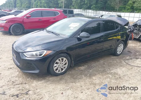 2018 Hyundai Elantra Se z USA, uszkodzony, nr VIN 5NPD74LF8JH308431